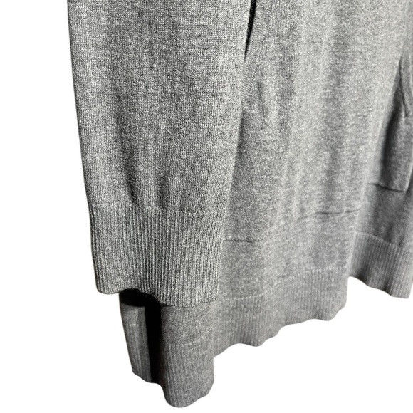 Chico's Zenergy Cashmere Cotton Embellished Hoodie Tunic Sweater - $109 - Picture 7 of 15